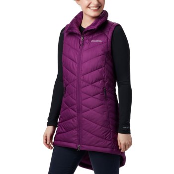 Columbia Gilet Dames, Heavenly Long Paars, 21FDIMULT